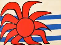 Alexander Calder SUN & SEA Lithograph, Signed Edition - Sold for $3,200 on 05-20-2023 (Lot 802).jpg